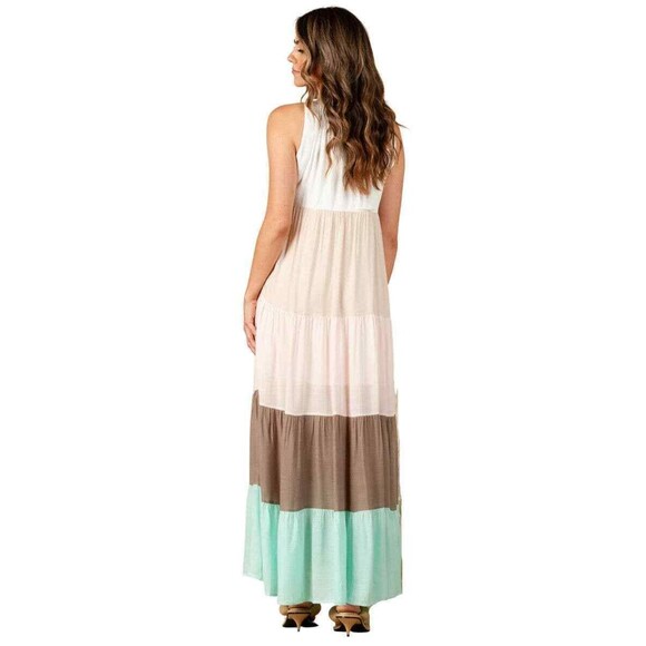 Lucca Couture JUBILEE COLORBLOCK MAXI DRESS - Picture 3 of 3
